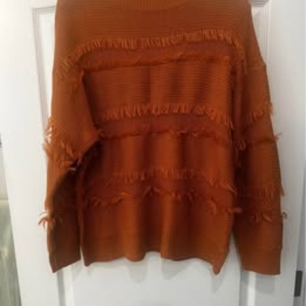 BKE Fringe Sweater